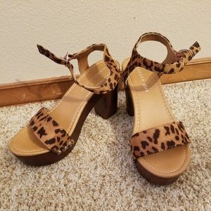 Madden Girl Leopard print heels
